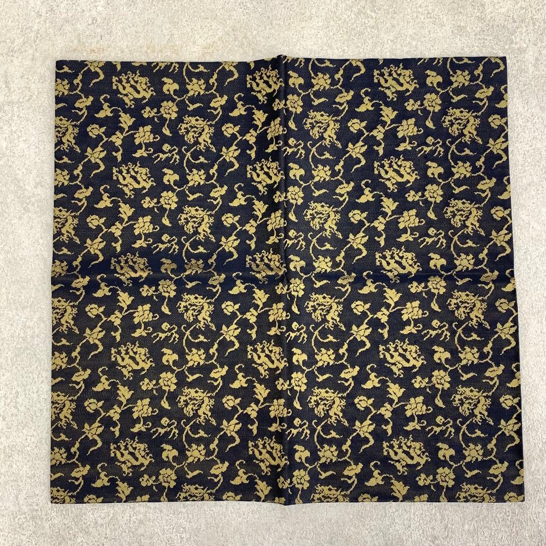 服紗 土田友湖 即中斎書付桐箱 珠光緞子 茶道具 帛紗