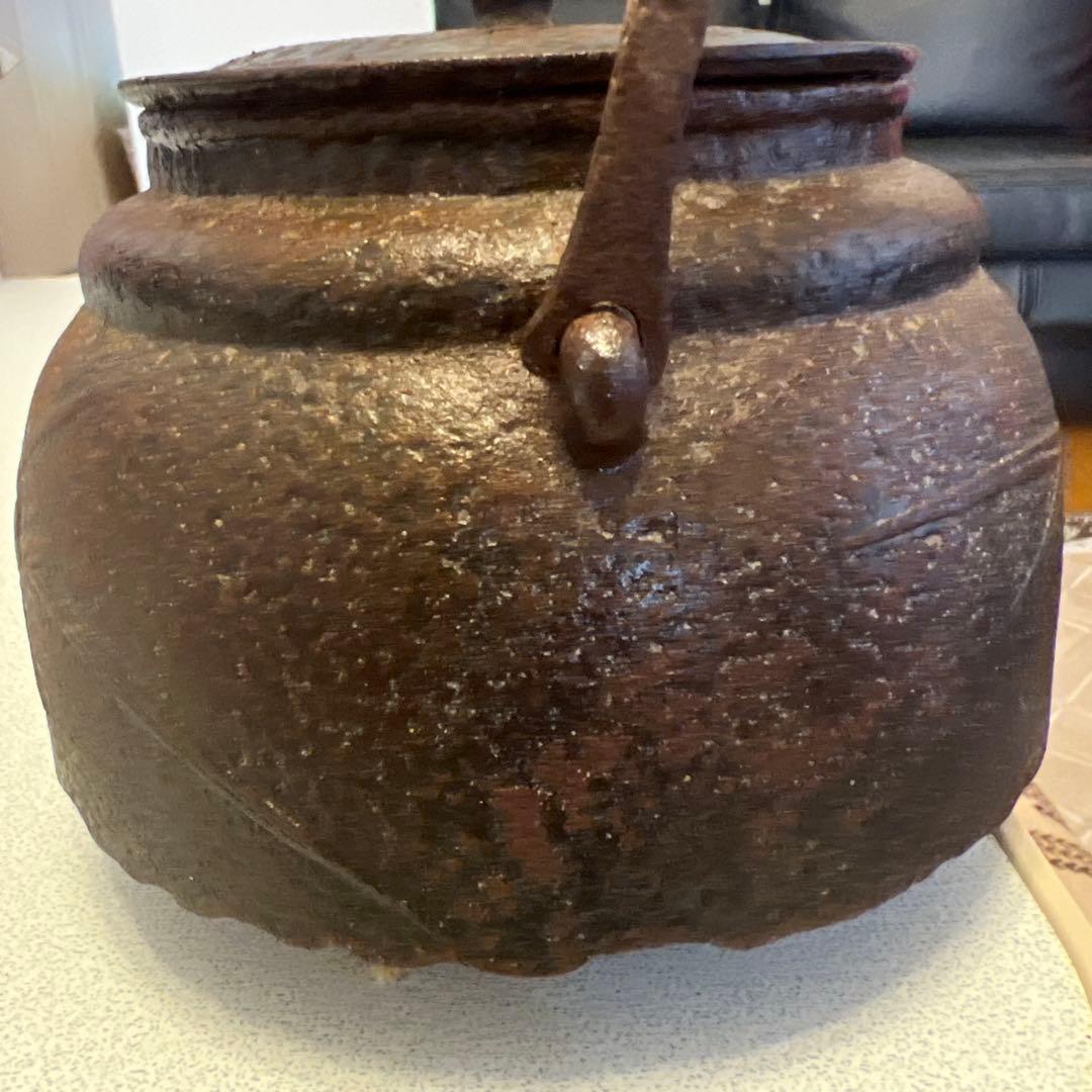 時代鉄瓶　煎茶道