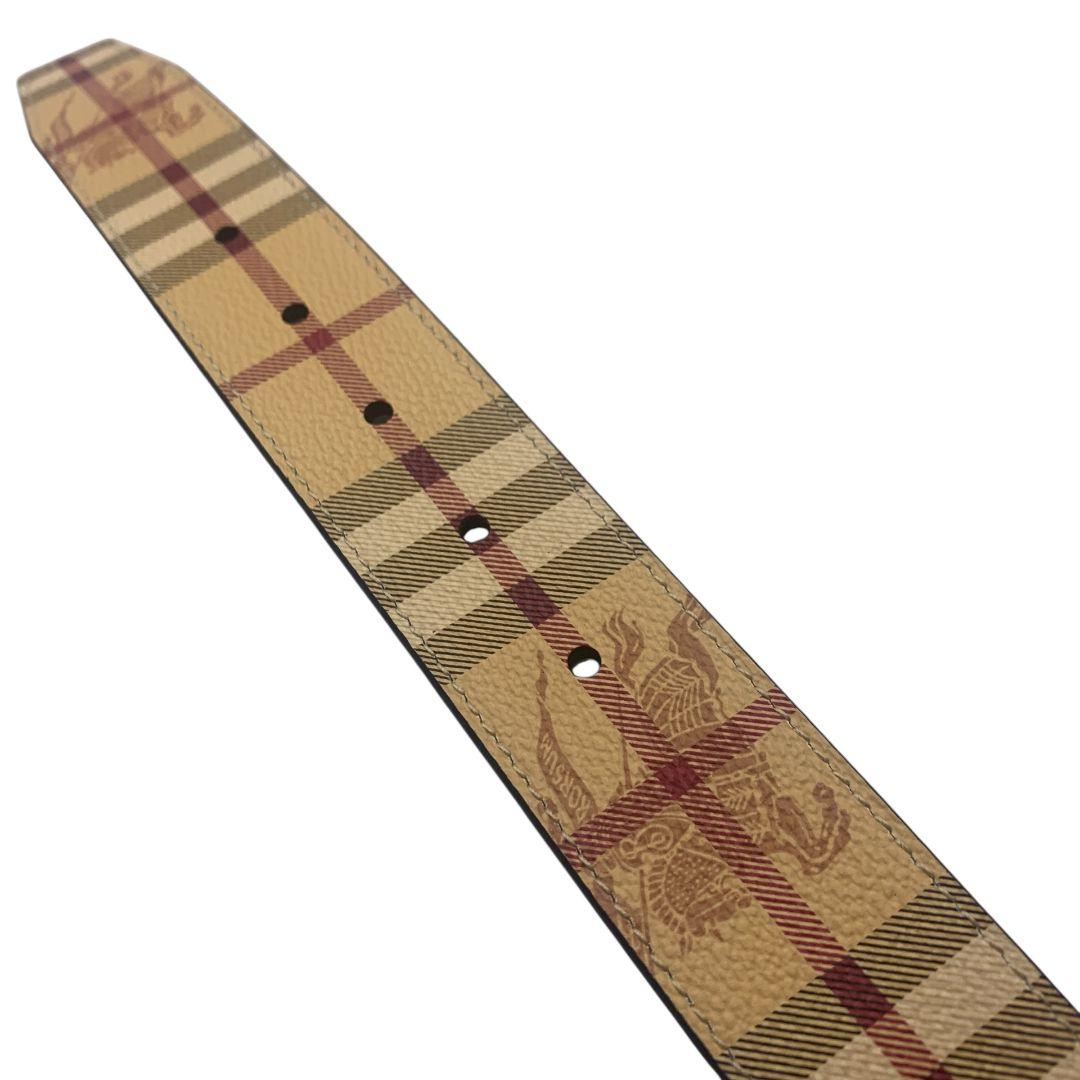 美品★Burberry　バーバリー　ベルト　リバーシブル105-115ｃｍ