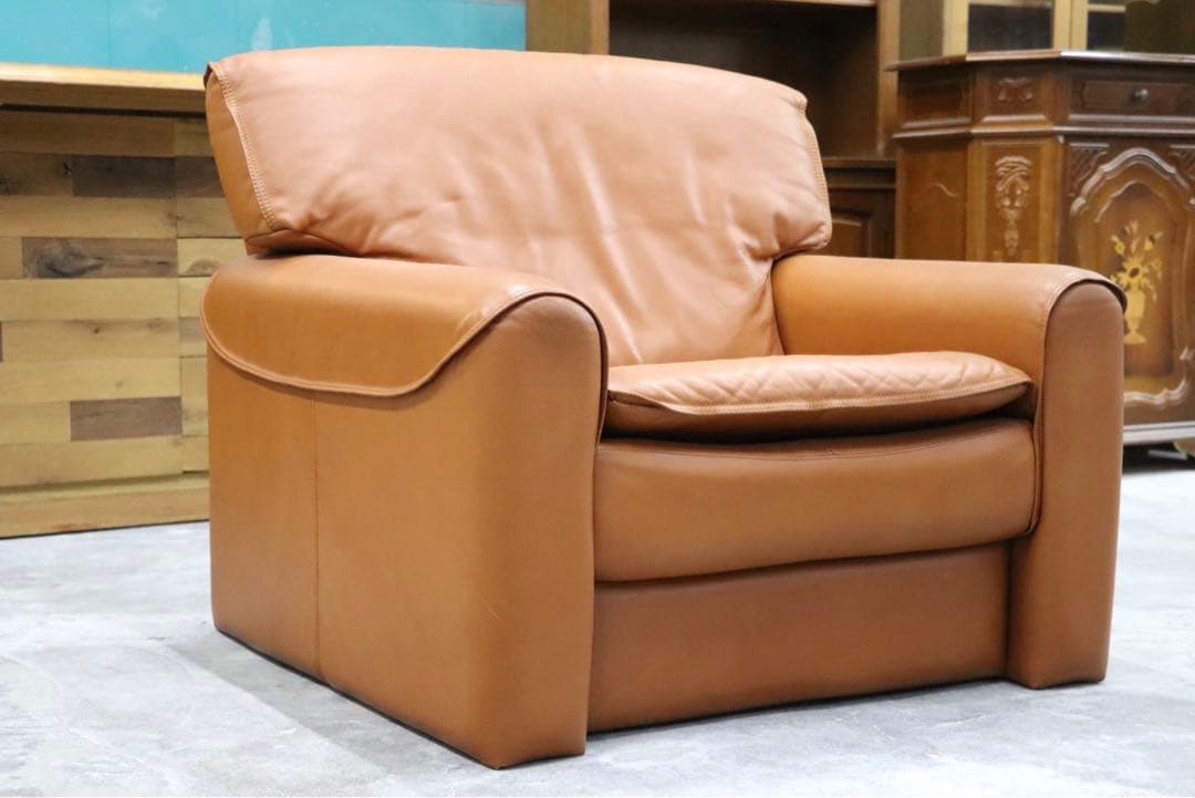 GMHK502A○イタリアモダン 高級 クラシック 1人掛けソファ シングルソ