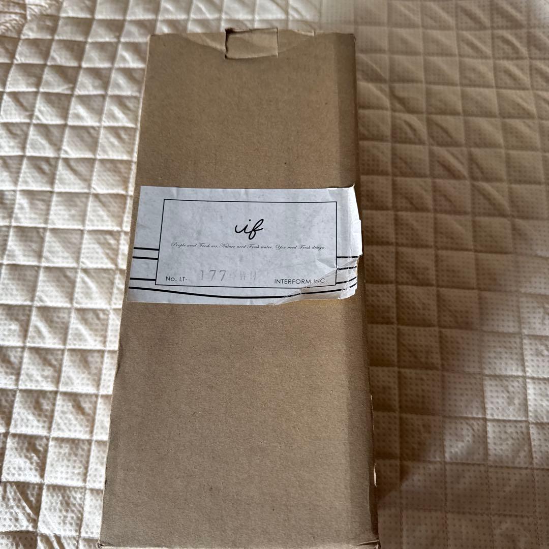 INTERFORM 白熱灯照明器具 スタンドライト LT-1774WH