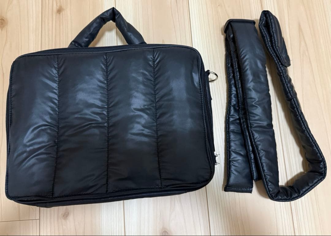 バッグ calin quilting mothers pouch bag BLK