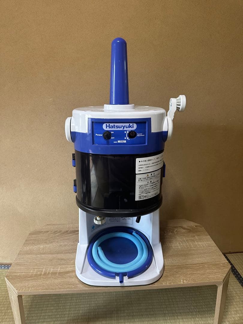 【CHUBU】かき氷機 初雪 HB-320A 電動式 ブロックアイススライサー