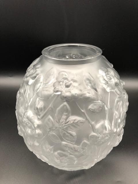 ヴェルリス・ＶＥＲＬＹＳ　クリスタルガラス花瓶