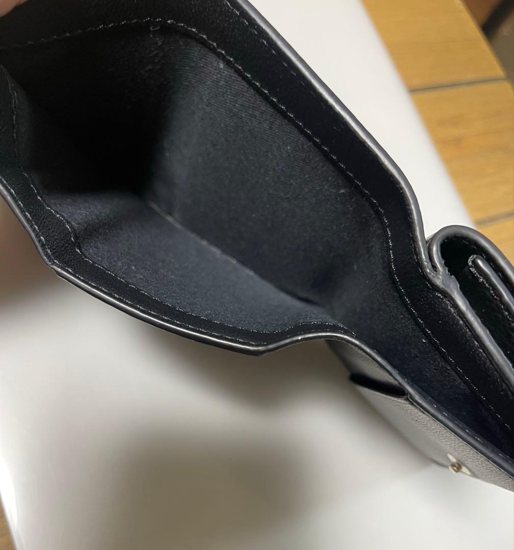 マルニ MARNI 三つ折り財布　ブラック