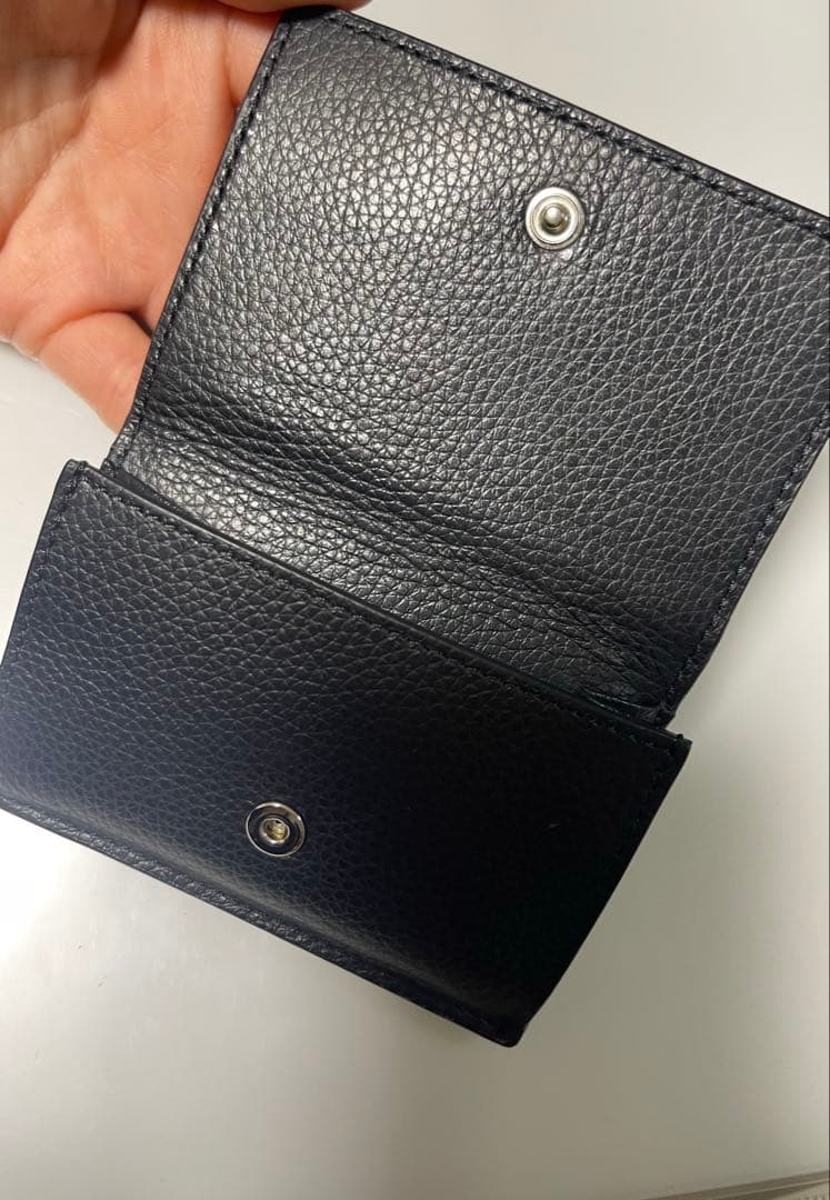 マルニ MARNI 三つ折り財布　ブラック