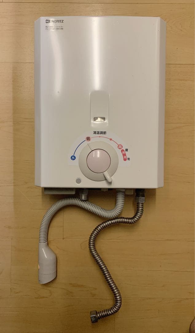 値下げ！ノーリツ　元止式小型湯沸器 LPガス用　GQ-520MW(YR545)