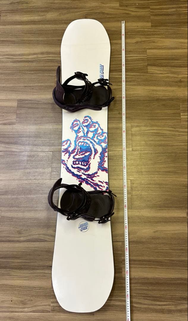 スノーボード SANTA CRUZ153 ビンディング FLUX size M