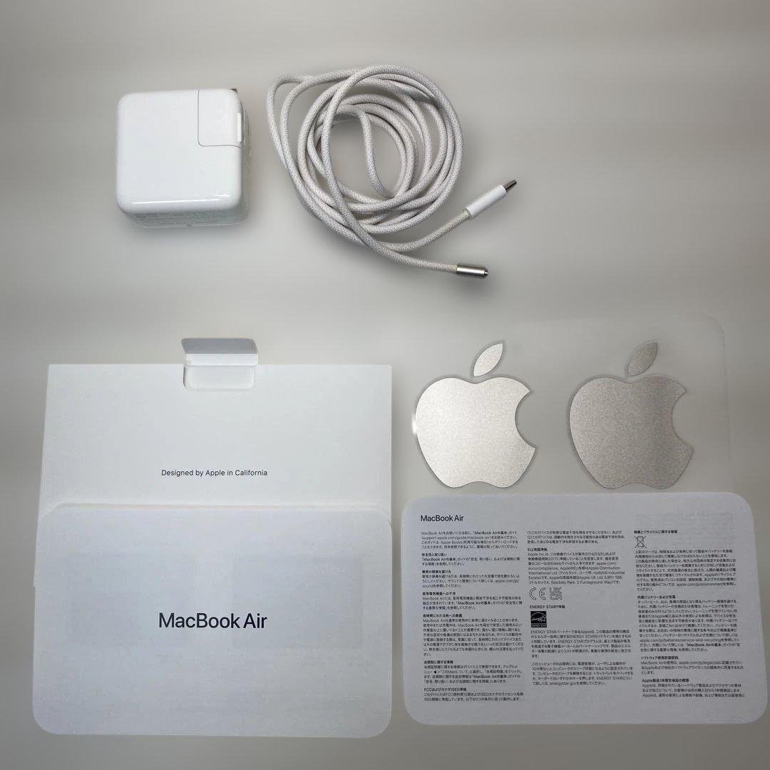 【中古・美品】MacBook Air M2 13.6インチ