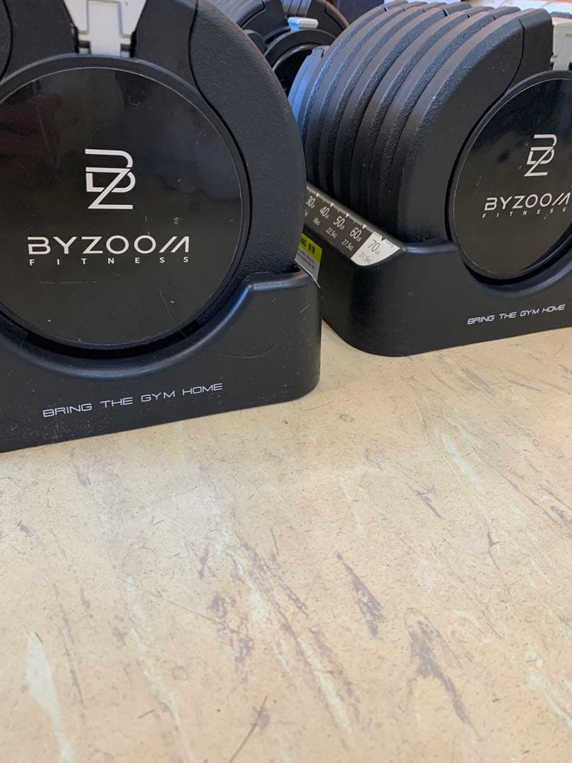 とこまページ② Byzoom ダンベル　34kg ×2個セット