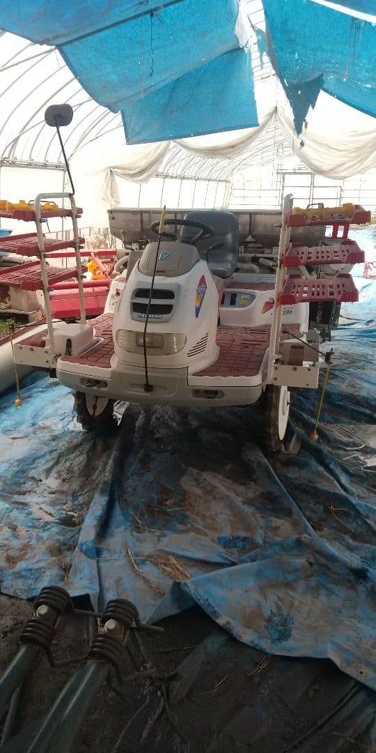 ヤンマー 6条植え 田植機 VP6X側条 施肥 ダブルタイヤ パワステUFO仕様