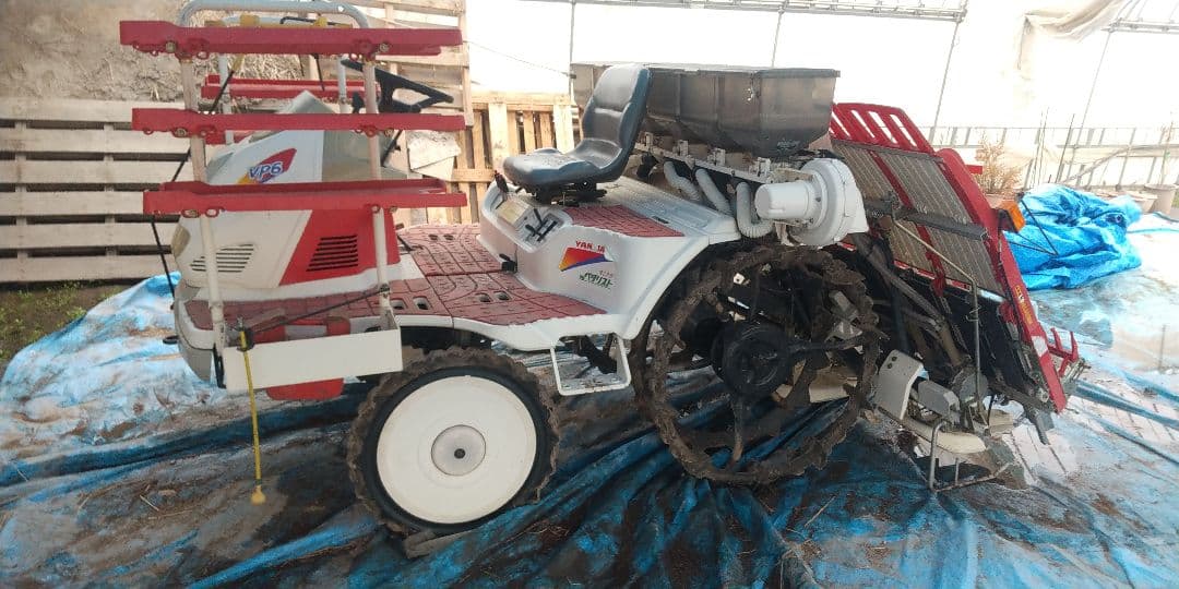 ヤンマー 6条植え 田植機 VP6X側条 施肥 ダブルタイヤ パワステUFO仕様