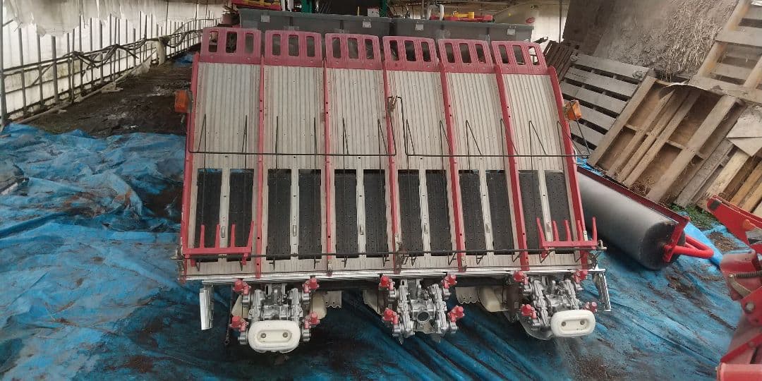 ヤンマー 6条植え 田植機 VP6X側条 施肥 ダブルタイヤ パワステUFO仕様