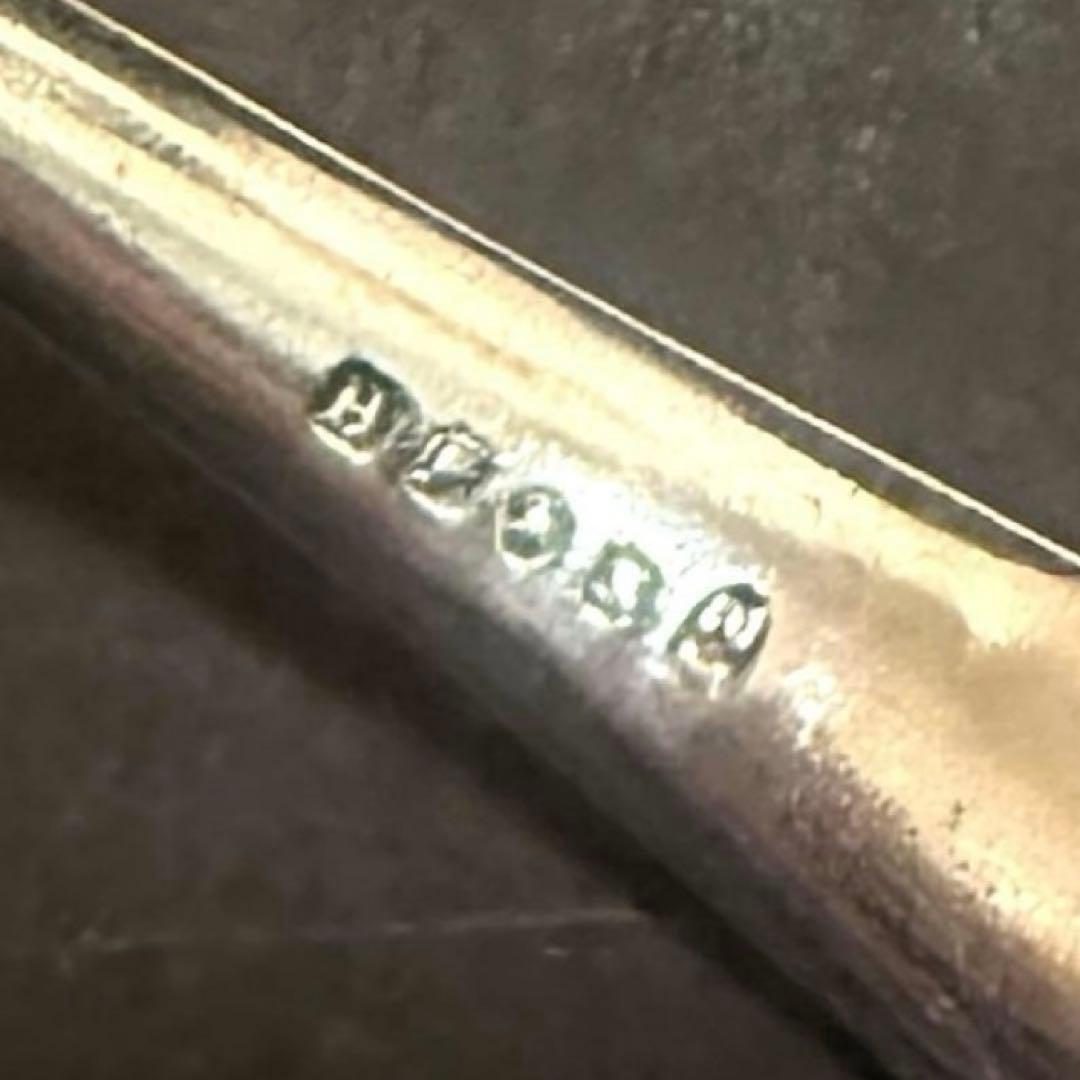 英国 ヴィンテージ バーミンガム スターリングシルバー ホールマーク スプーン