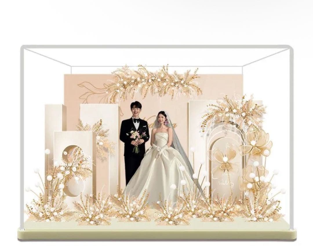 結婚祝い アクリル フォトフレーム オーダーメイド結婚式 プレゼント ギフト