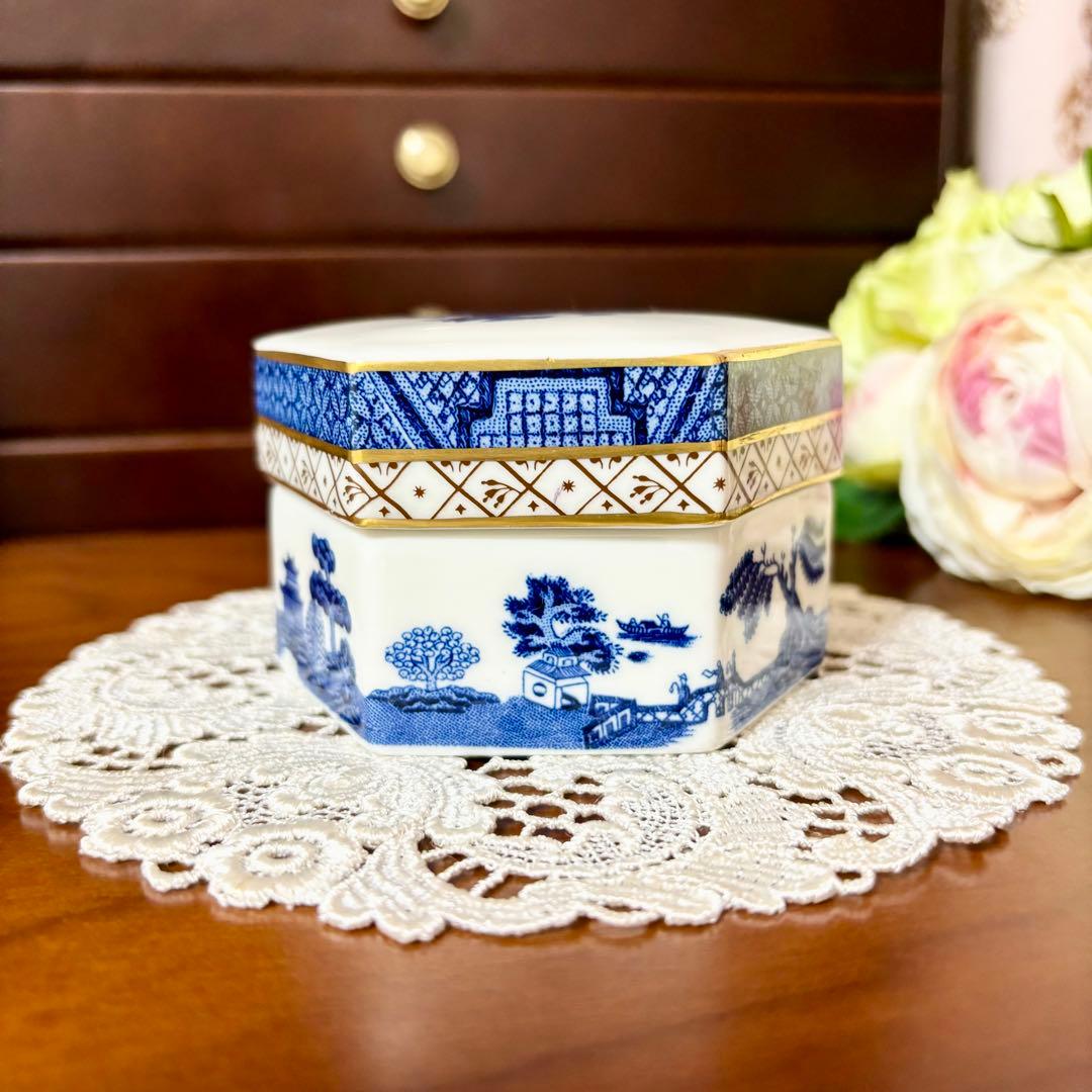 リアルオールドウィロー 小物入れ ボックス ロイヤルドルトン