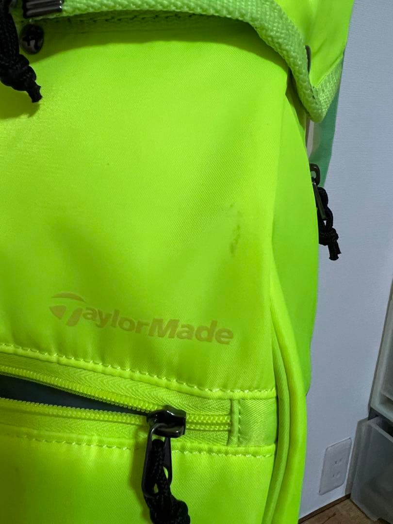 TAYLORMADE 蛍光イエロー キャディバッグ