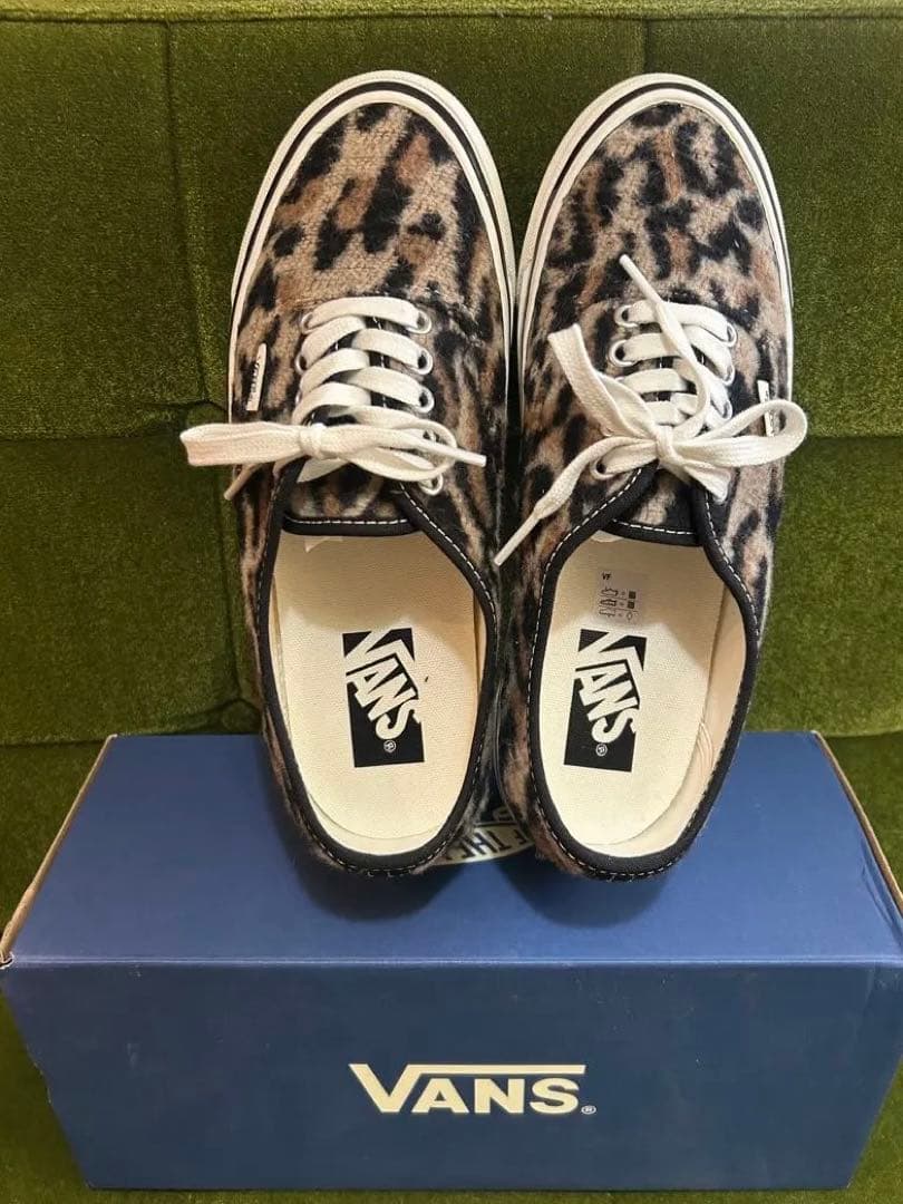 VANS Authenticレオパード 25cm 箱有り　オーセンティック