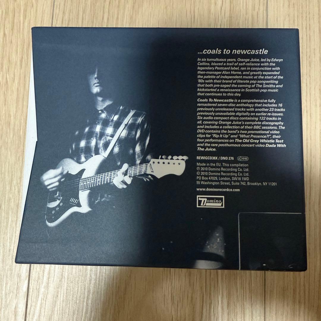 ORANGE JUICE coals to newcastle CDボックス