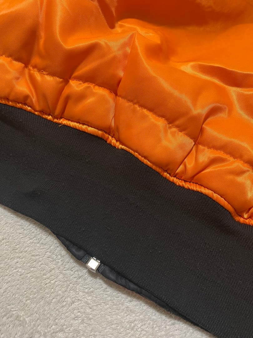 サイズ◎ KNOX ARMORY MA-1 XL ブラック　ALPHA