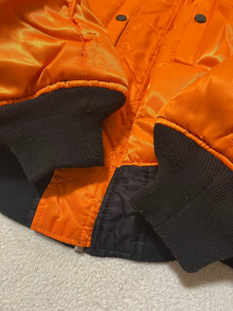 サイズ◎ KNOX ARMORY MA-1 XL ブラック　ALPHA