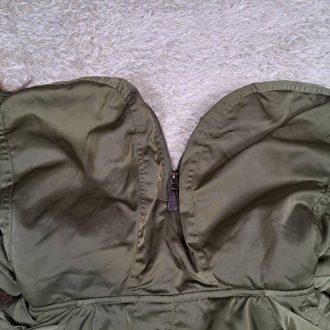 美品　AZUL by moussy N-2B フライトジャケット 短丈