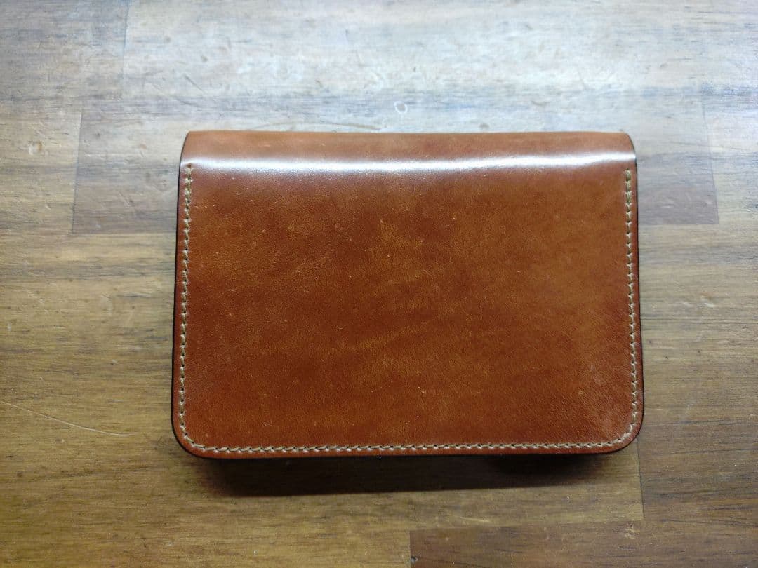 スロウ slow コードバン ミニウォレット ナチュラル