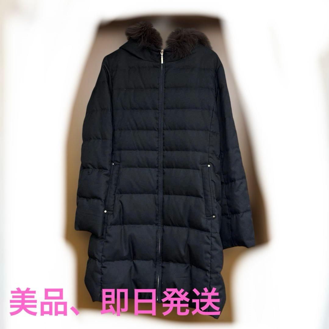 anySiS エニィスィス ロングコート ダウンコート 黒 M 新品同様 美品