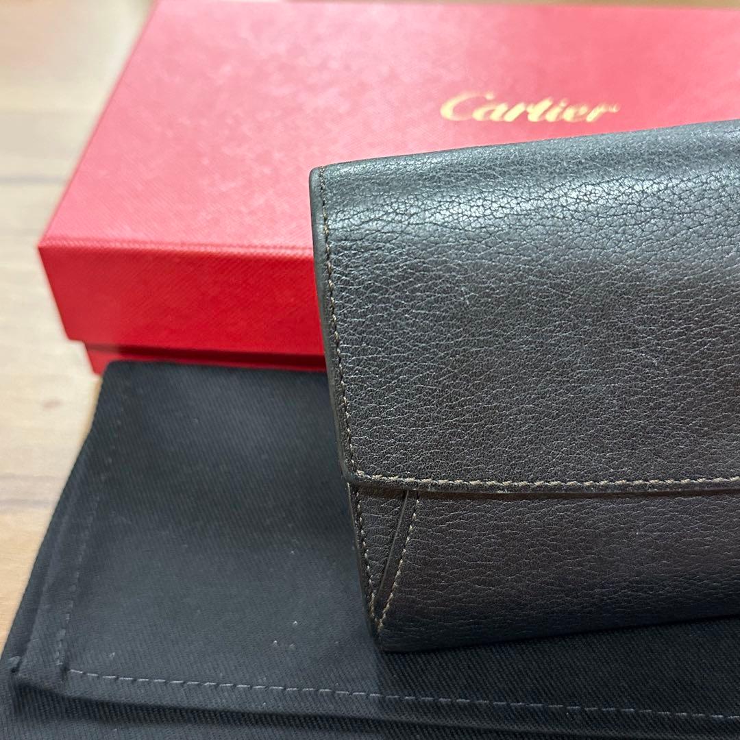 新品同様‼️ カルティエ　Cartier 財布　長財布　Cドゥ