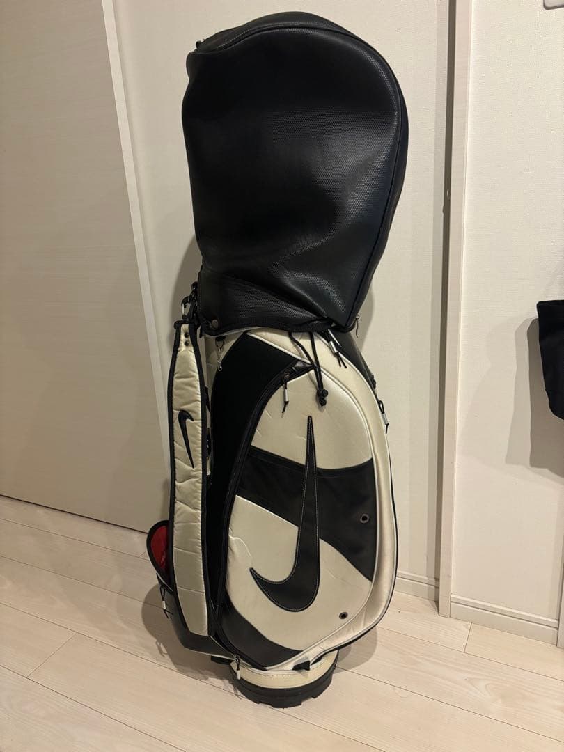 【値下げ】Nike キャディバッグ キャディバック　ホワイト/ブラック