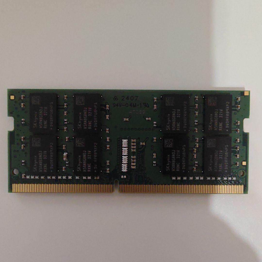 【未使用】Kingston DDR4-3200 ノートPC用メモリ 16GB