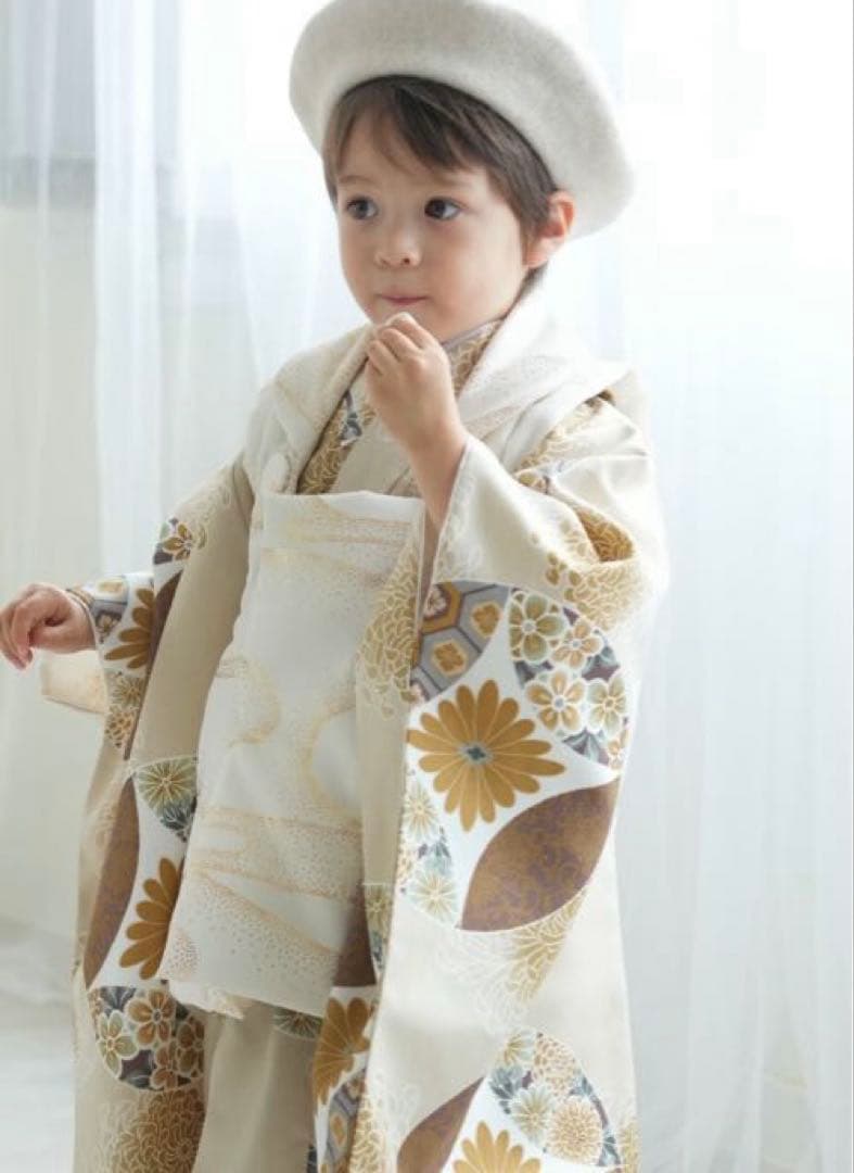 七五三　3歳　ひよこ商店 被布セット　utatane