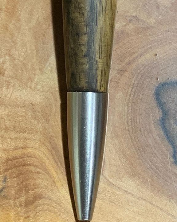 黒柿杢ノック式ボールペン