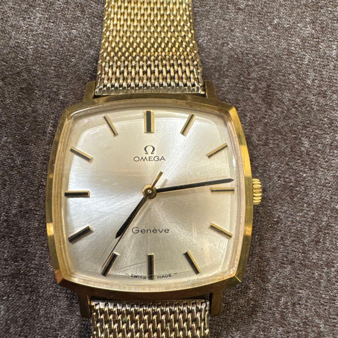 OMEGA Geneve 手巻き時計 シルバー
