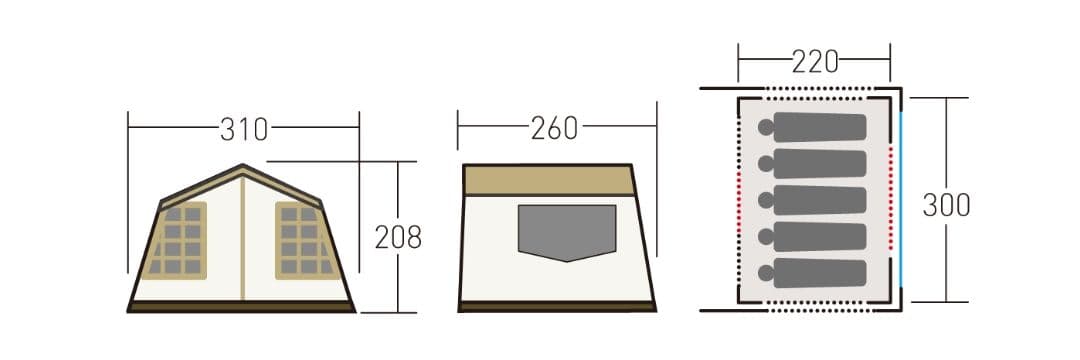 ☆最終値下げ☆OGAWA オーナーロッジタイプ 52R T/C