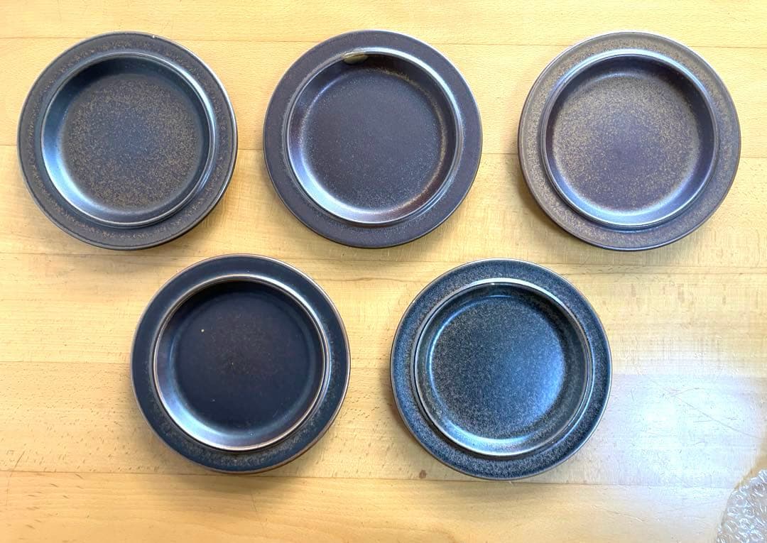 ARABIA　Ruska/ルスカ　ヴィンテージ プレート　５枚セット　20cm