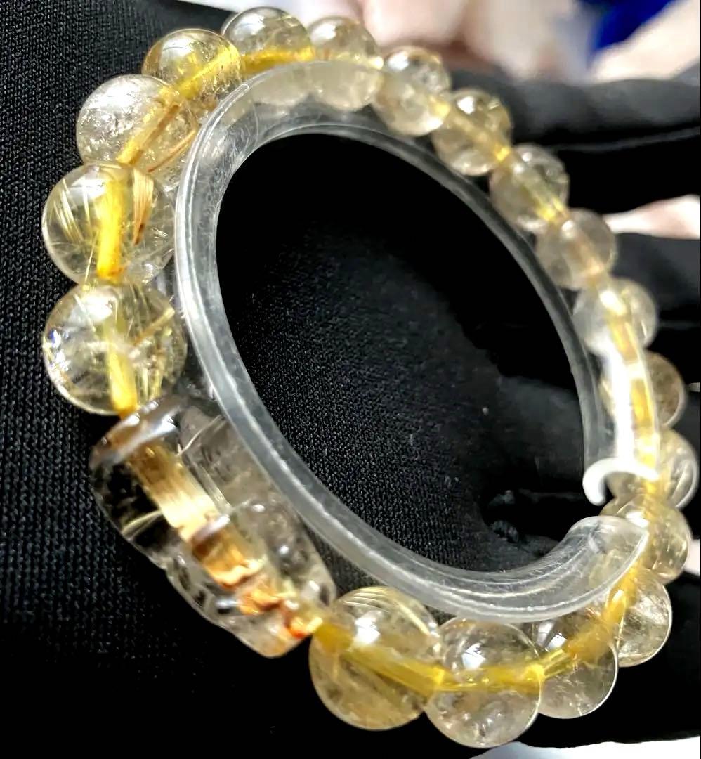 タイチンルチル　高透明　極美品　神獣　貔貅（ヒキュウ）ブレスレット