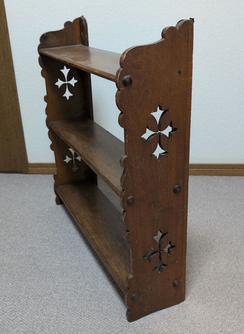 アンティーク　棚　ラック　壁飾り