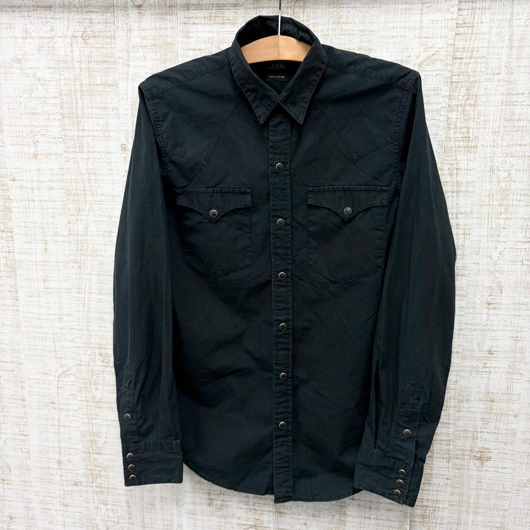 2506F44《RRL》ダブルアールエル　ウェスタンシャツ　コットン