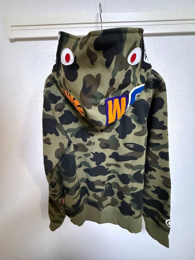 A Bathing Ape カモフラージュ フルジップパーカー Mサイズ