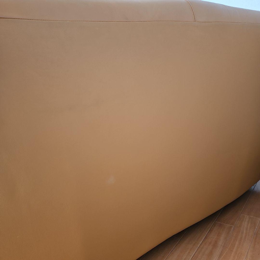 カリモク　Karimoku　レザー　ソファ　3人掛け