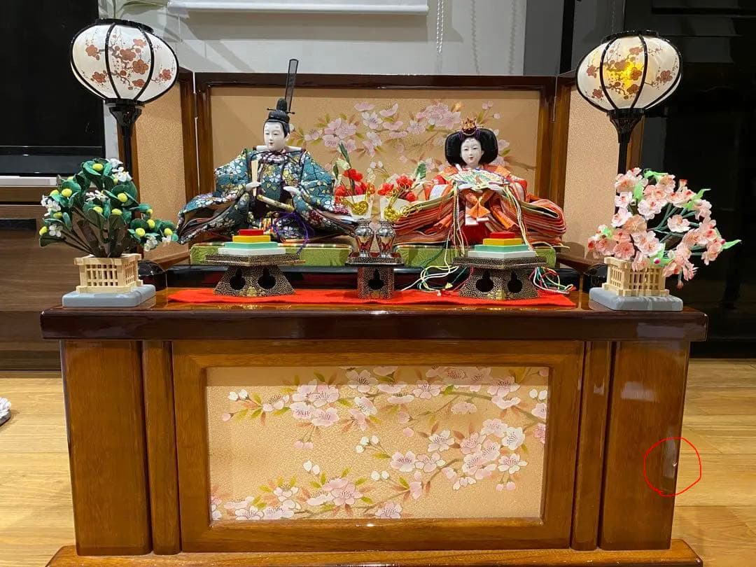 雛人形　収納飾り　寿慶