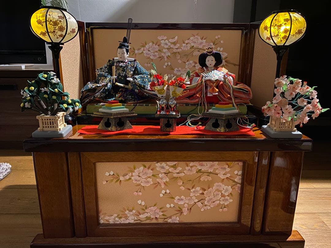 雛人形　収納飾り　寿慶