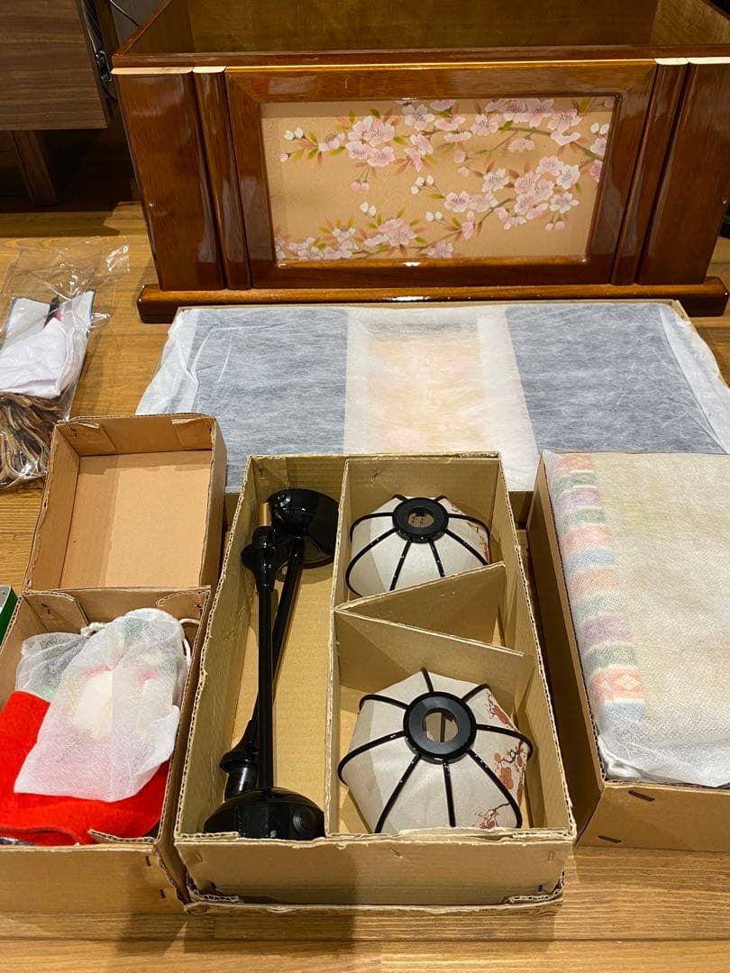 雛人形　収納飾り　寿慶