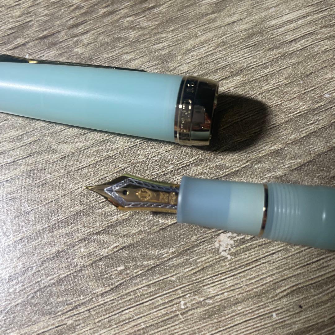 セーラー万年筆 万年筆 四季織 雨音 春雨 中細 11-3059-301