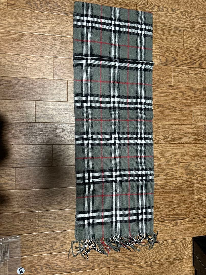 Burberryマフラー　新品　未使用　タグ付き　イングランド製