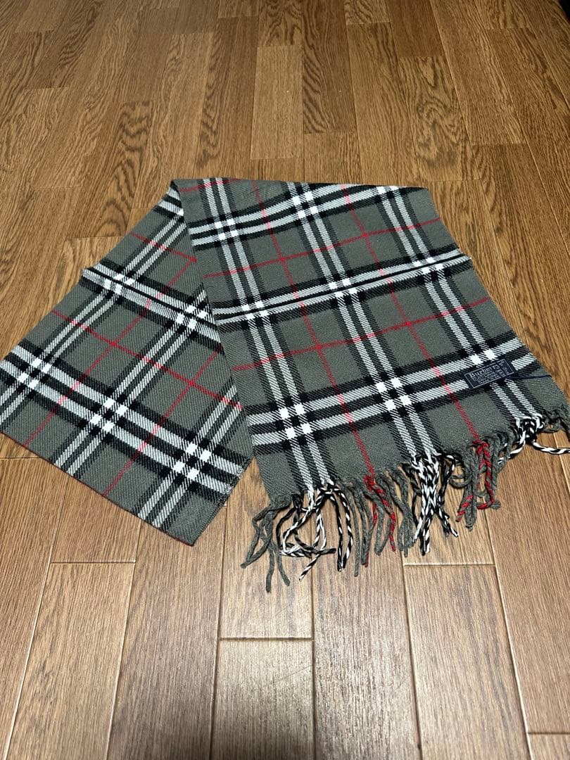 Burberryマフラー　新品　未使用　タグ付き　イングランド製
