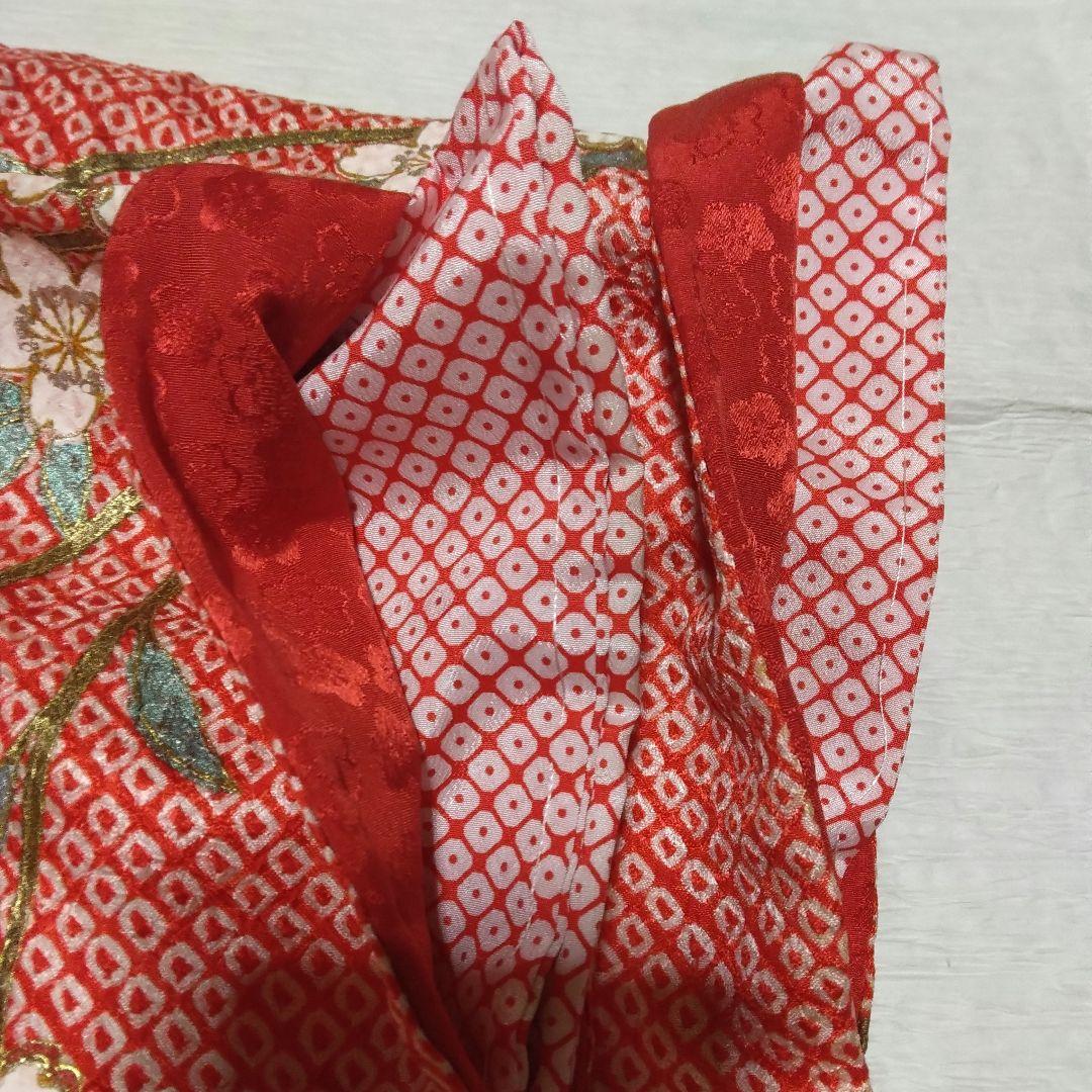 正絹☆本総絞り＋金駒刺繡☆時代の変化に関わらず末代までも宝物☆7歳七五三向け祝着
