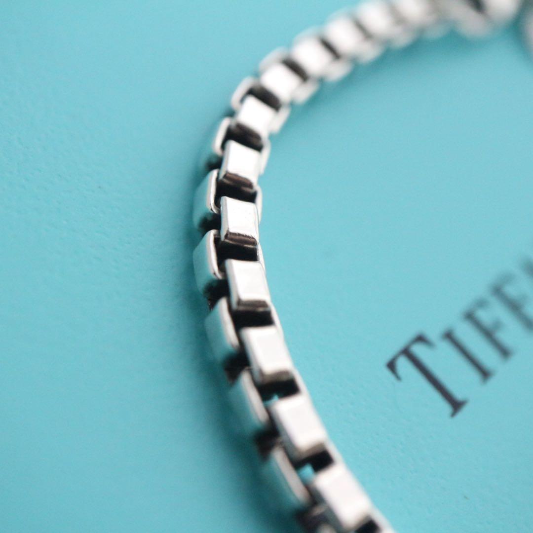 極美品✨箱袋付き✨ティファニー ベネチアン リンク ブレスレット男女メンズ