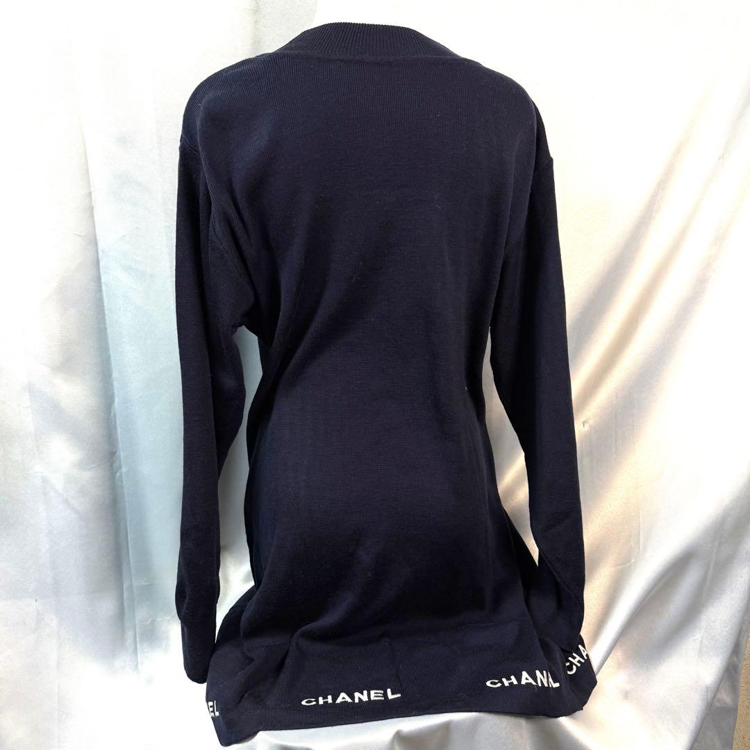 シャネル　ヴィンテージ　ニットワンピース　ココマーク